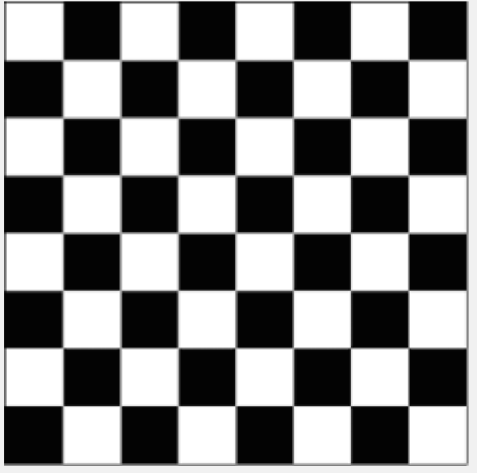 checkerboard example output