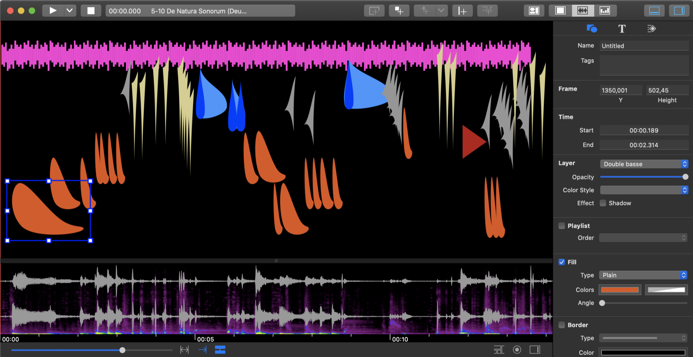 iAnalyse interface